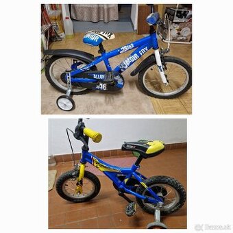 Predám bicykel 12" a 16" - 1