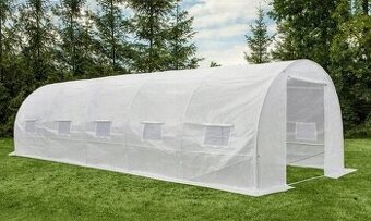 záhradný fóliovník s hrubšou konštrukciou 3x6m POSLEDNÝ KUS