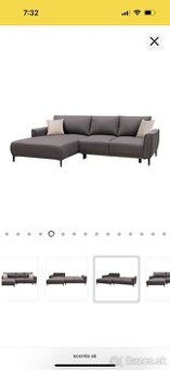 Rozkladacia sedacia súprava - nova, Giuliana, Sconto