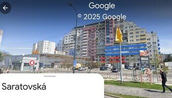 Prenájom parkovacie statie Saratovská ulica Bratislava
