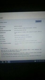 Predám ntbk toshiba
