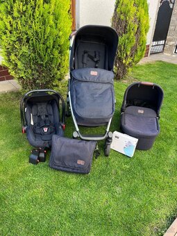 Kočík ABC Design Salsa 4 trojkombinácia 3v1 + izofixová báza