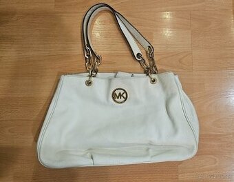 Michael Kors -  biela vačšia kabelka