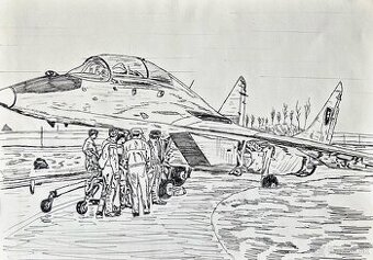 Obraz Mig-29 Slovak Airforce