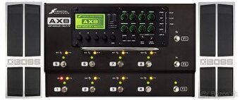 Fractal AX8 + Headrush FRFR112 + 2 x Boss FV
