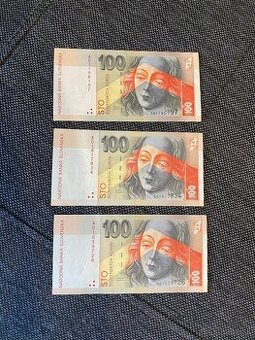 Predám 100 koruny slovenské 2004