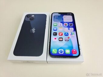 APPLE IPHONE 13 128GB MIDNIGHT BATERKA 100%