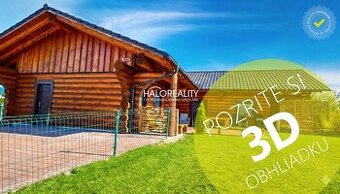HALO reality - Predaj, zrubový rekreačný dom Liptovský Trnov