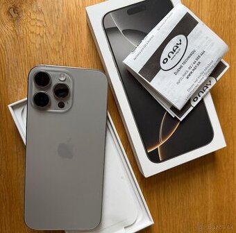 Predám iPhone 16 Pro Max 256 GB Prirodny titan