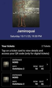 Jamiroquai Vienna - Wiener Stadthalle -  Nov 15th