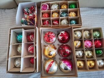 Retro vianočné ozdoby