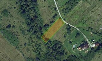 Pozemok na chatku, mobilny dom, Stožok