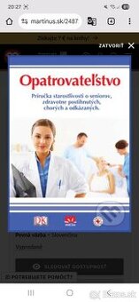 DOPYT-KUPIM KNIHU OPATROVATELSTVO