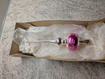 Retro vanočná ozdoba špic