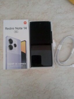 Predám Redmi note 14 5G 256gb Midnight Black - 1