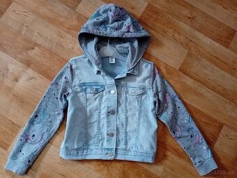 Dievčenská rifľova bunda