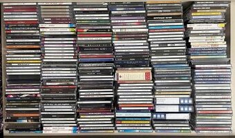 Predám zbierku cca 750 CD, kaziet, rock, pop, jazz, klasika