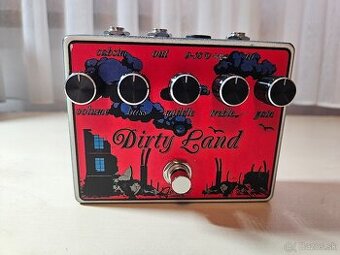 Gitarový pedál - preamp distortion Gerhat Dirty Land