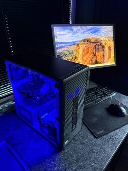Herný počítač HP.Intel i7-6700 4x3,40GHz.16gb ram.GTX 1650 4