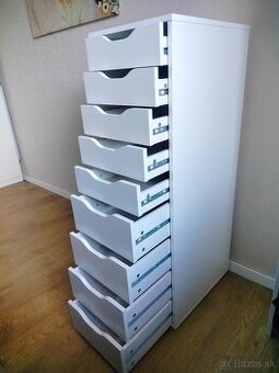 Skrinka so zásuvkami / zásuvkový diel ALEX Ikea