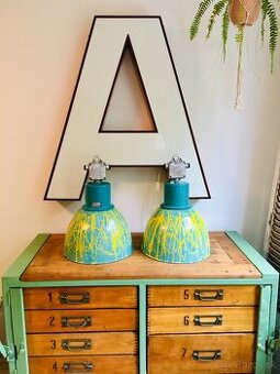 industrialna lampa , vintage lampa