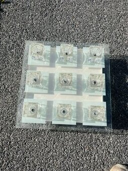 Stropná lampa krištál