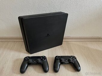 PREDAM PLAYSTATION 4 SLIM + 2 OVLADACE + HRY