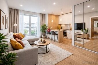 Na predaj zariadený 2-izbový byt po čiastočnej rekonštrukcii