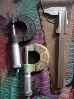 šublera a mikrometre