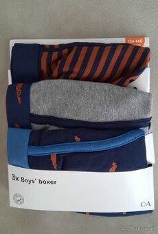 Nove chlapcenske boxerky v. 134/140