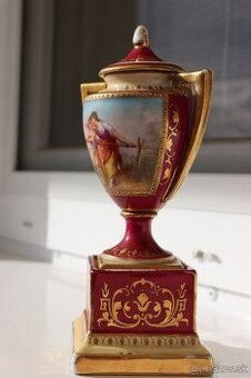 Starožitná porcelánová amfora Alt Wien