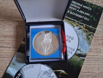 500 sk 1994 NP Slovensky raj Proof
