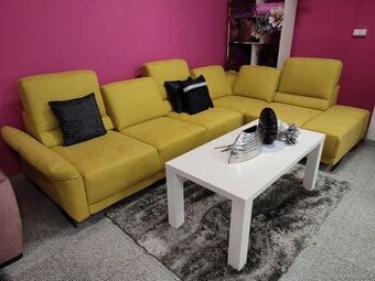 Rohova sedacia súprava s funkčnými doplnkami