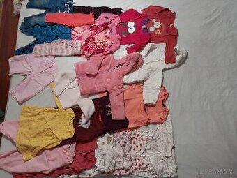 Veľký balík detského oblečenia jar/jeseň veľkosť 74 cm