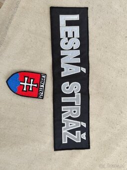 Predám našivky Lesná stráž