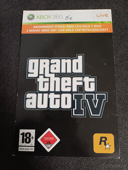 Digitálna GTA 4 xbox 360 xbox ONE