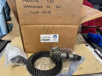 Prevody diferencialu Jeep Wrangler JK