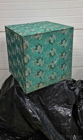 Starý veľký skladací kúzelnícky box (ťažký) - 1