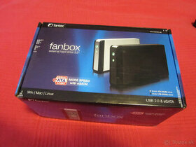 Externy HDD ramik - FanBOX sATA + 80GB HDD