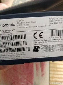 Nový telefón Motorola moto e13