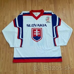 Pamätný hokejový dres Slovenskej reprezentácie