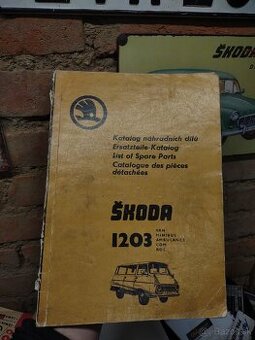 Katalóg náhradných dielov škoda 1203