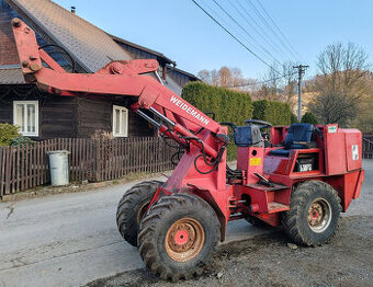 kompaktní kloubový nakladač Weidemann 4x4