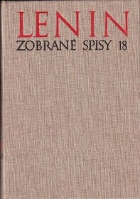 PREDÁM LENINOVÉ SPISY - ZVÄZOK 18
