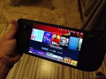 Steam deck OLED 500GB + SD karta windows 10