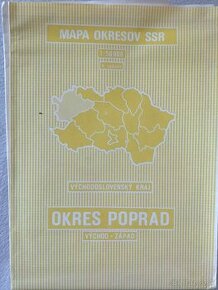 3 Mapy okres Poprad 1969-1984-1989