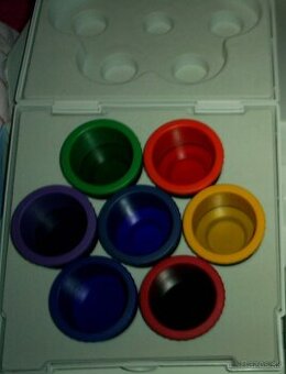 Colorterapia - farebne filtre 7ks na biolampu compact III