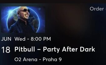 Pitbull koncert Praha