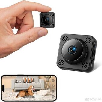 Mini HD kamera s magnetom, detekciou pohybu a nočným videním