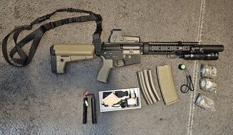 AR15 DA SilentOps 9" - airsoft + BB gulicky